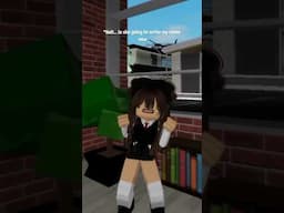🕯The Classroom Where Names Mean Death 💀 #roblox #brookhaven #story #shorts