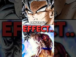 Wait? Goku Can DIE From Using Ultra Instinct!? #shorts