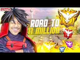 LIVE🔴Global top 1 rank pushing😱 Dominating top 1 Global Lobby😍 #freefirelive #lakagaming #shortfeed