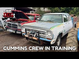 I'm Building A Cummins Crew Cab! Donor Truck Disassembly, 12v Cummins Tech, Swap Tips, And Much More