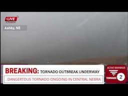 CCTV81 coverage - PDS tornado in Nebraska 4/27/25