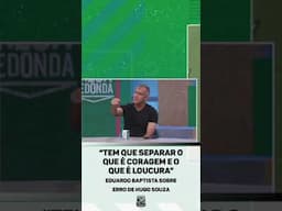 "SE É LOUCURA, RIFA A BOLA", Eduardo Baptista sobre o 3° gol do Flamengo contra o Corinthians! ⚽😱