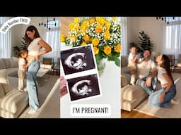 I'M PREGNANT! Finding Out, Journey to Baby #2 & How I'm Feeling | Annie Jaffrey