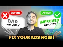 LIVE Ad Copy & Landing Page Breakdown | Fix These Ad Mistakes Before Launching | Aditya Singh