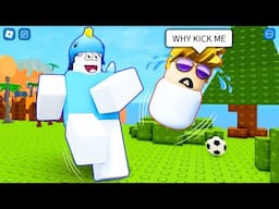 ROBLOX Kick The Baby FUNNY MOMENTS (2 PLAYER OBBY)