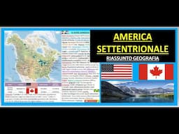 AMERICA SETTENTRIONALE riassunto Geografia
