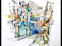 Focus on Detail: Urban Sketching Tips from Ian Fennelly in Chinatown, NYC