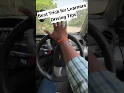 Steering Tips For New Learners #drivingtips #shorts