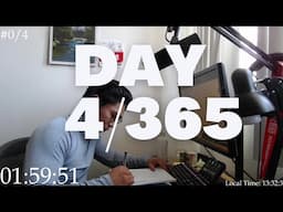 Work With Me Live Pomodoro 60/10 | Day 4/365 🦍🌱