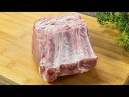Nur wenige Leute kochen Schweinefleisch so! Köstliches Abendessen mit den einfachsten Zutaten! Einfa