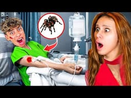DEADLY TARANTULA BIT FERRAN!! *allergic reaction * (The Royalty Family)