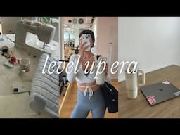ENTERING MY LEVEL UP-ERA ⬆️✨ focusing on CONSISTENCY, trying new things + cozy hobbies (VLOG)