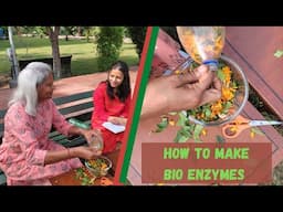 How to make Bio Enzymes | Natural Cleaners | Art of Living initiative| Sustainable n Eco-friendly