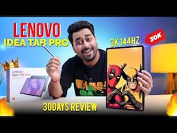 Best All-Rounder Android Tablet with Pen Under ₹30000 🔥 Lenovo Idea Tab Pro Review After 30 Days ⚡