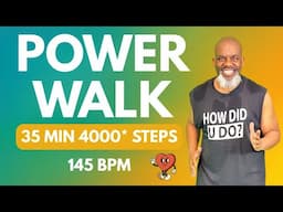 4000 Step Power Walk | Boost Cardio, Burn Fat, Feel Great