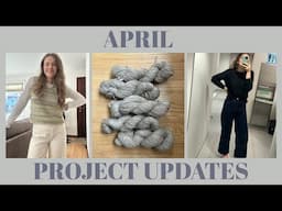 APRIL MAKES | starting and finishing big projects!