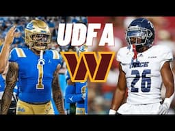 FULL Washington Commanders UDFA Breakdown: Will Gabe Taylor Make It?