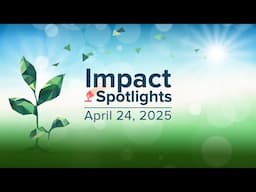 Impact Spotlights: AI in the Wild