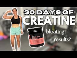 I Tried Creatine for 30 Days - Here's What Happened! | Results & Side Effects of Creatine