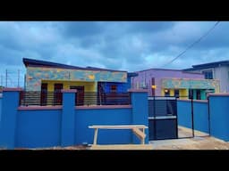 Ghc4,500 || 3Bedroom House with Electric Security System For Rent In Cape Coast Ghana 🇬🇭 ||