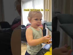 Heidi fell down in rice in Bali, still recalled it in Vietnam #kids #funny #travel #familytravel
