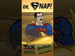 Superman gets annihilated - TOON SANDWICH #dc #marvel #superman #hero #villain #mashup