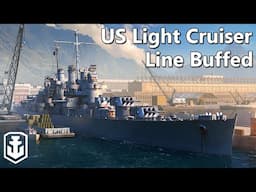 They Buffed The US Light Cruiser Line In Update 14.3 (World of Warships)