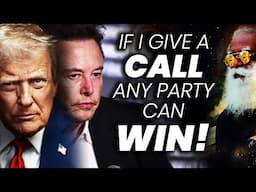 You Can Deal with the Situation Without Losing Humanity! | Elon Musk | Trump | Sadhguru | Adiyogi