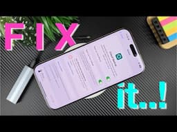 FIX - Your iPhone Can't be Backed Up
