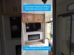 AMAZING #ForestRiver #Timberwolf 39HBA 2 Bed/2 Bath Destination Trailer- TEXAS BEST PRICING! #rvlife