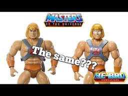 He-Man and Faker origins - Unboxing and Comparing Cartoon Collection - Ultimate Filmation He-Man mix