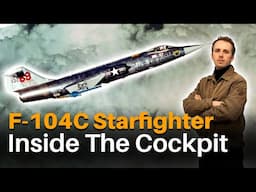 Inside the F-104C Starfighter: Full Cockpit Tour and Detailed Walkaround
