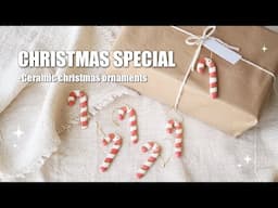 Easy ceramic Christmas ornaments - Bisque/Glaze/Third firing