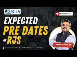 Expected RJS Prelims Exam Dates Announced - JKILS Institute Jaipur