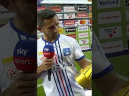 "Sprachloser" Ronivaldo 💙 #SkyBuliAT #Ronivaldo #BlauWeißLinz #Torschützenkönig #Fussball