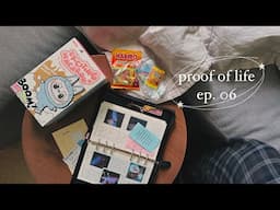 proof of life | ep. 06 ✸ filofax updates, ephemera, labubu