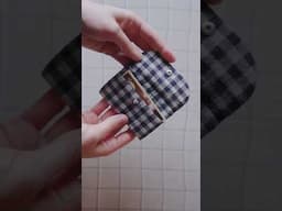 10 min DIY Visitenkarte Hülle selber nähen #nähenfüranfänger #geschenkideen #diy #nähen #sewing