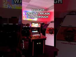 PAX East Freeplay Arcade Walkthrough 🕹️ #gaming #PAXeast