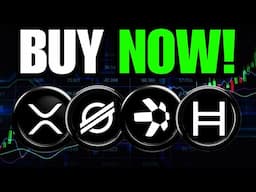 XRP, XLM, QNT & HBAR WARNING!!! (BUY NOW)