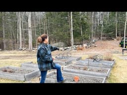 Prepping for new raised garden beds | Baking | Making cleaning spray