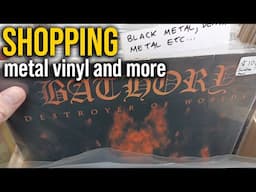 SHOPPING TRIP Metal Vinyl and Movie Haul