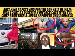 BADN4 YUL as pAPete& former abia GOV. Storm IKEJAHIGHCOURT as judge & chief Registrar APPROVE THIS