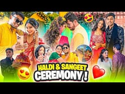 Disha ki haldi or sangeet ceremony 😍 kal shaadi hone vali hai 😔
