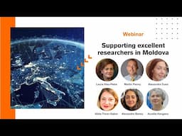 Webinar: Supporting excellent researchers in Moldova