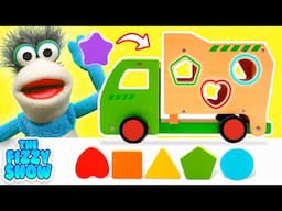 Fizzy & Phoebe Explore Different Shapes in Surprise Boxes  | The Fizzy Show Videos