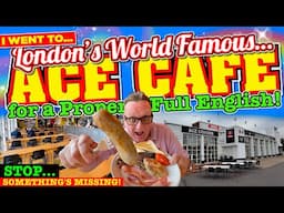 I ordered a FULL ENGLISH at London's FAMOUS ACE CAFE - WHAT was SERIOUSLY WRONG with this BREAKFAST?