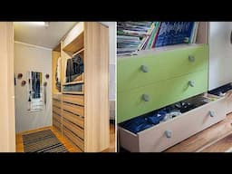 10 Small drawers and clothing organization