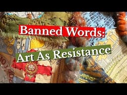 Mixed Media Sculpture: Reclaiming Removed Words