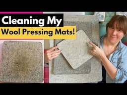 How to Clean Your Wool Pressing Mat - Two Cost-Effective Ways!