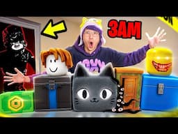 DO NOT OPEN ROBLOX MYSTERY BOXES AT 3AM...!?